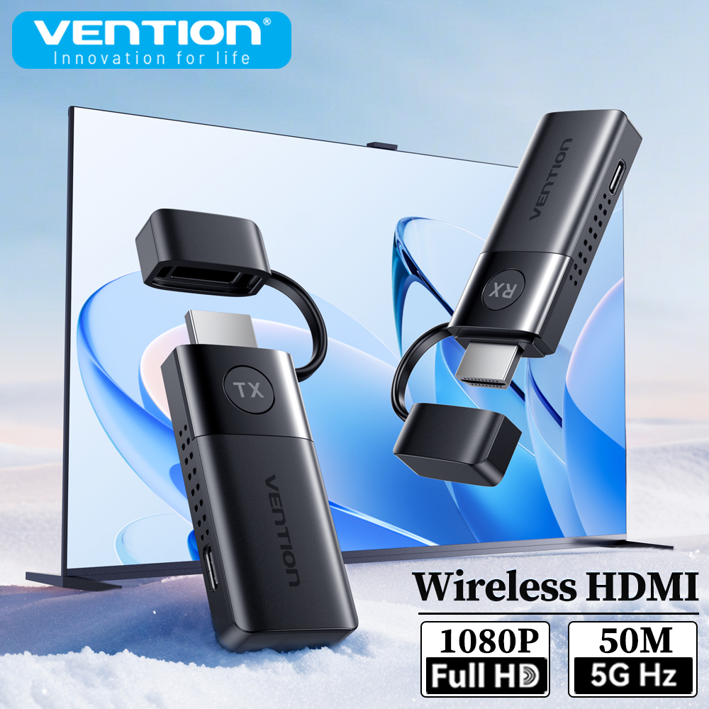 Home Cinema Wireless - Vention transmetteur et récepteur HDMI sans