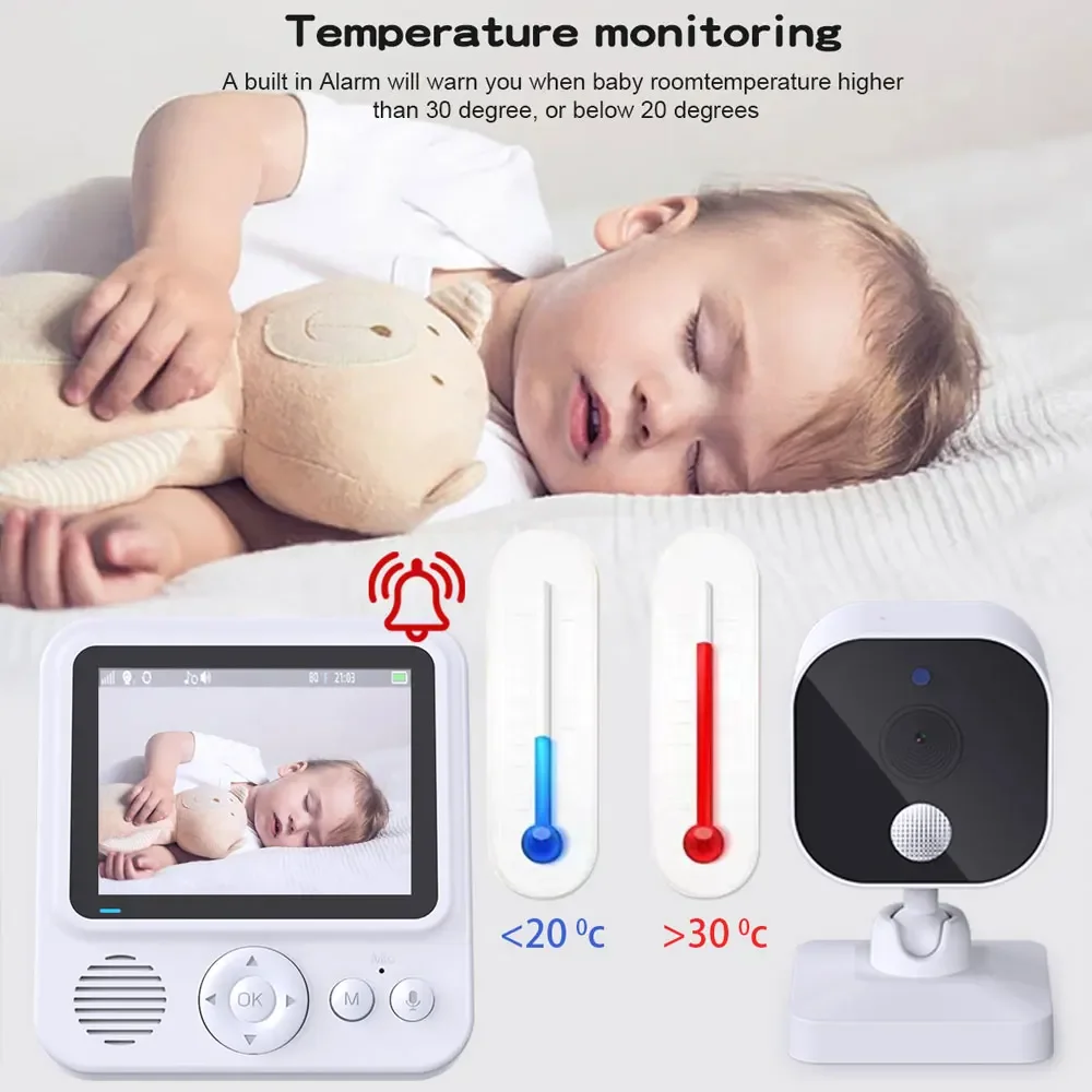 Moniteur vidéo pour bébé sans  - Home Cinema Wireless avis et prix
