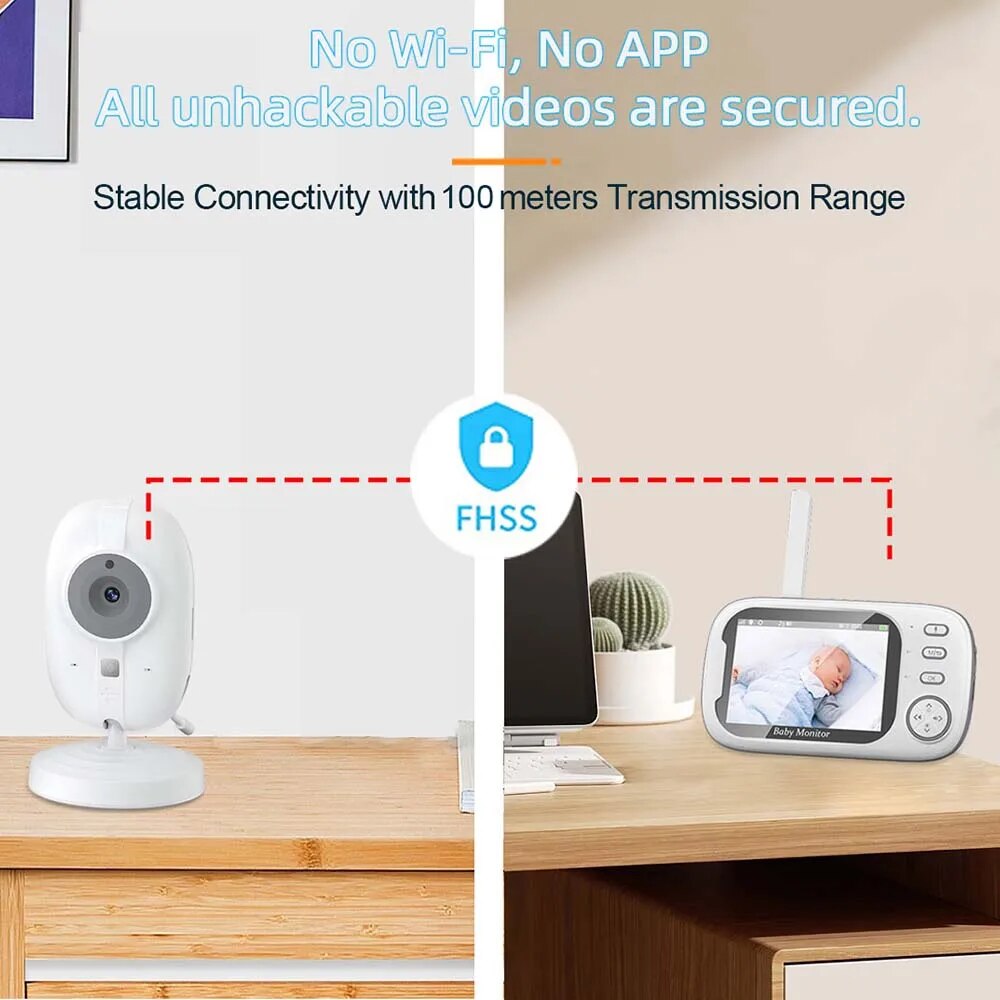 Babyphone Vidéo 3.5G avec Visi - Home Cinema Wireless avis et prix